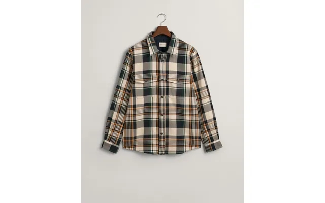 Heavy Twill Check Overshirt product image