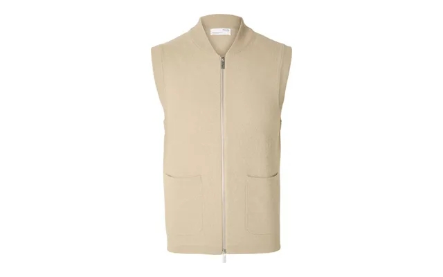 Slhreason Sl Knit Boiled Wool Vest product image