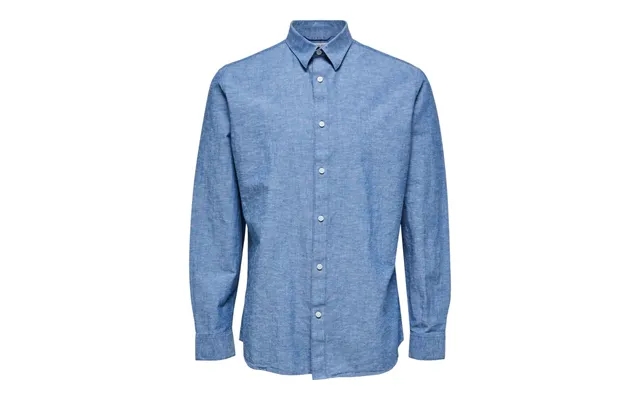 Slhslimnew linen shirt ls w no product image