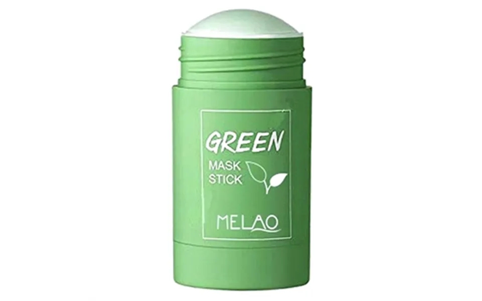 Face care hydrating mask stick with green tea - green