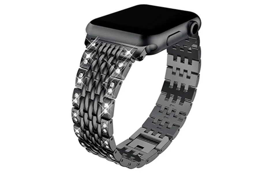 Apple watch series 9 8 see 2022 7 see 6 5 4 3 2 1 glam spænderem - 41mm 40mm 38mm