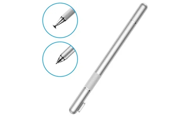 Baseus 2-i-1 capacitive touchscreen stylus pen past, the laws pen - silver product image