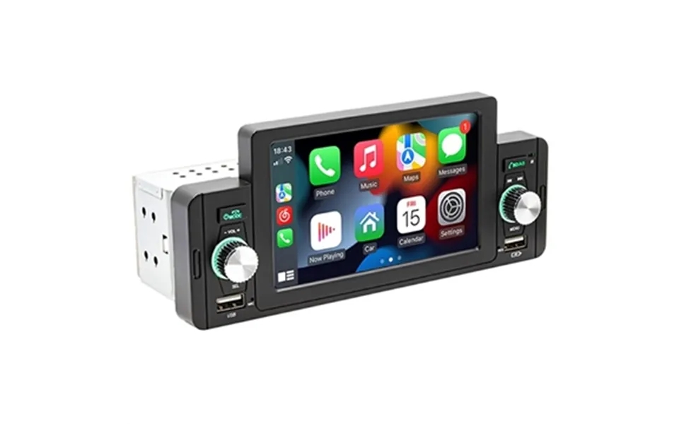 Bluetooth car stereo with carplay android auto swm 160c open box - good able