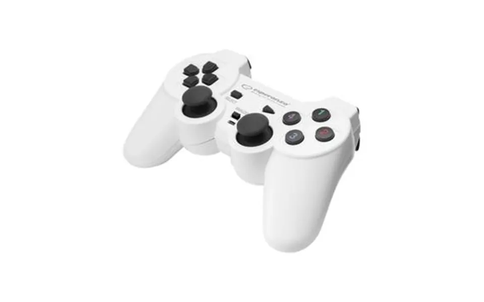 Esperanza Warrior Pc Gamepad Gaming Controller - Hvid Sort