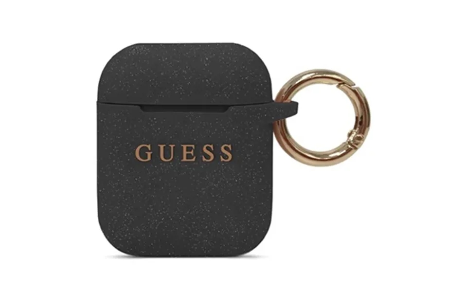 Guess airpods airpods 2 silicone cover - black