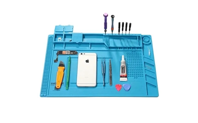 Iparts expert silicone smartphone reparationsmåtte - 45x30cm product image
