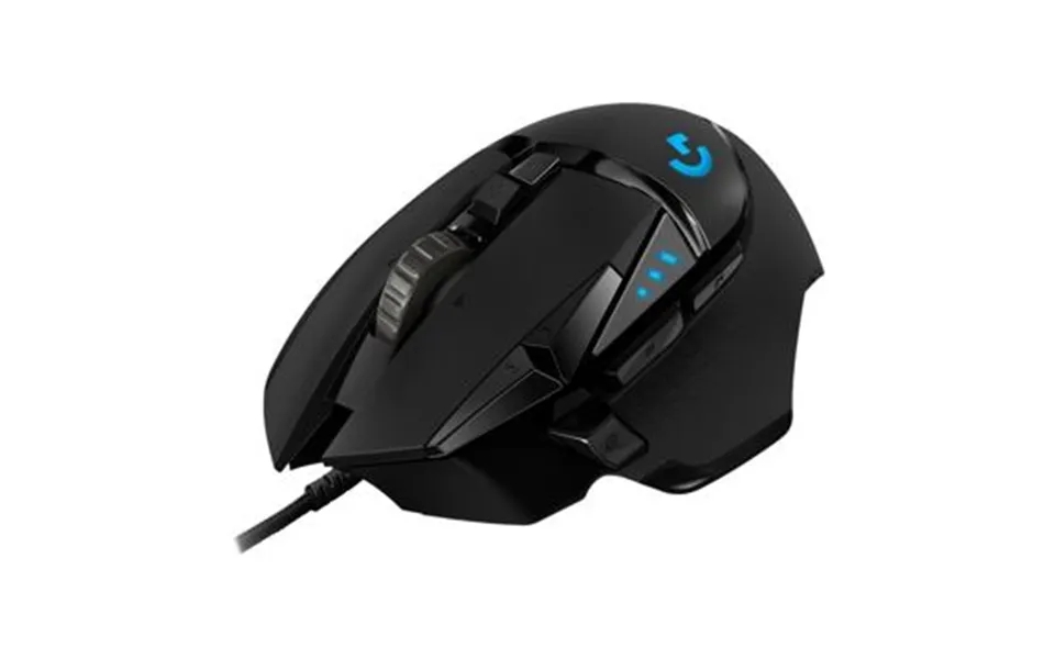Logitech gamer mouse g502 hero optical cabling - black