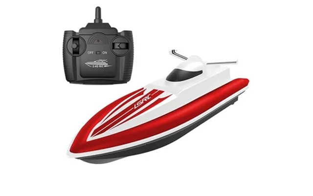 Lsrc Fjernstyret Motorbåd Med Genopladeligt Batteri - Rød product image