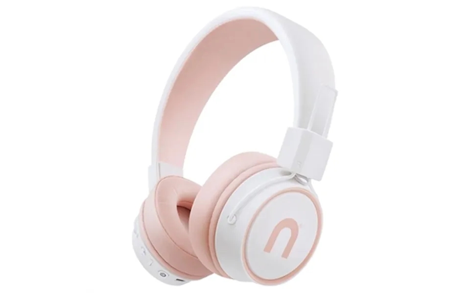 Niceboy Hive 3 Joy Sakura Bluetooth Hovedtelefoner - Hvid Pink