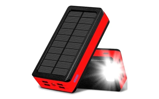 Psooo ps-400 solar powerbank - 4xusb-a, 30000mah product image