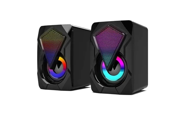 Rgb Stereo Gaming Højttalere X2 - 2x3w product image