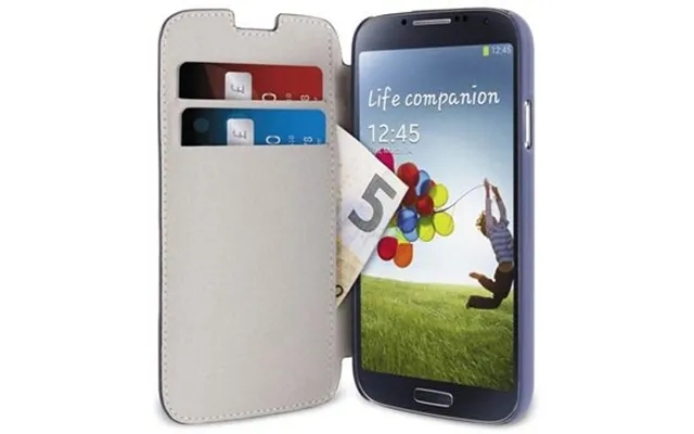 Samsung Galaxy S4 Puro Pung Taske Med Plads Til Kort Og Kontanter - Blå product image