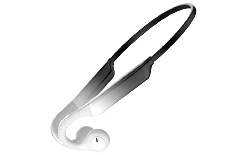 Sports bluetooth 5.0 Air conduction headphones k9 - hvid black