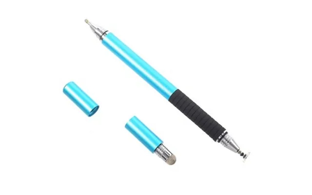 Stylish 3-i-1 multifunctional stylus pen & pen - light blue product image