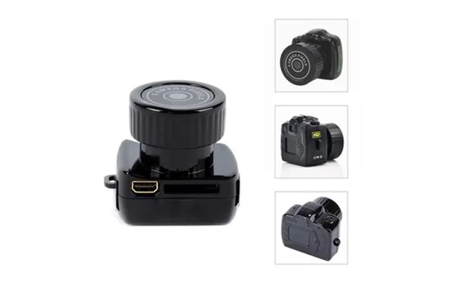 Y2000 mini video camera hd dv camera outdoor sports camera lens product image