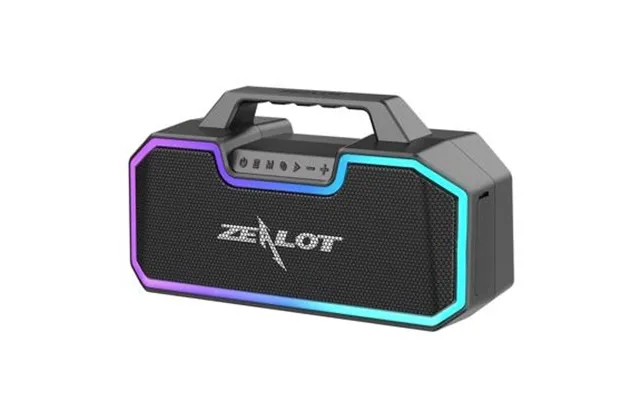 Zealot s57 notebook bluetooth speaker with colorfully light product image