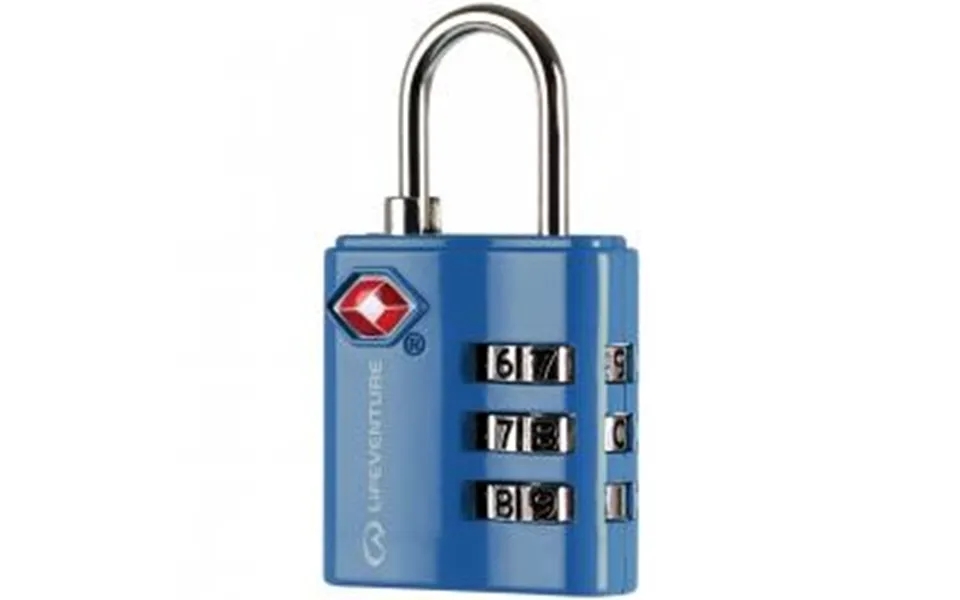 Life venture tsa combi lock blue - lock