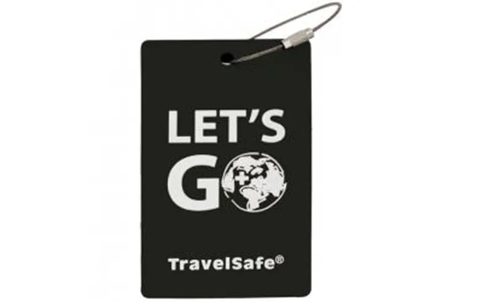 Travelsafe Address Labels Travelsafe - Black