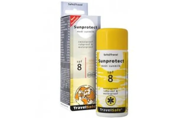 Travel safe sunprotect 8 - solcreme product image