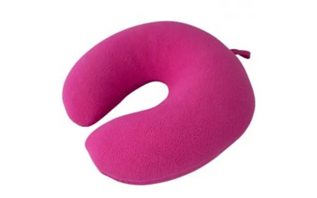Travel safe travel pillow fleece spandex - pink product image