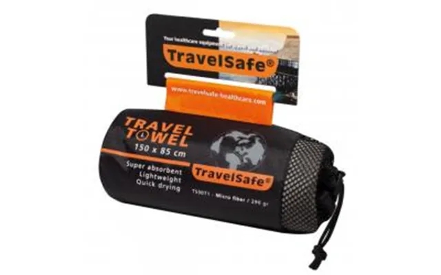 Travel safe traveltowel microfiber m 70 x 135 cm - lime green product image