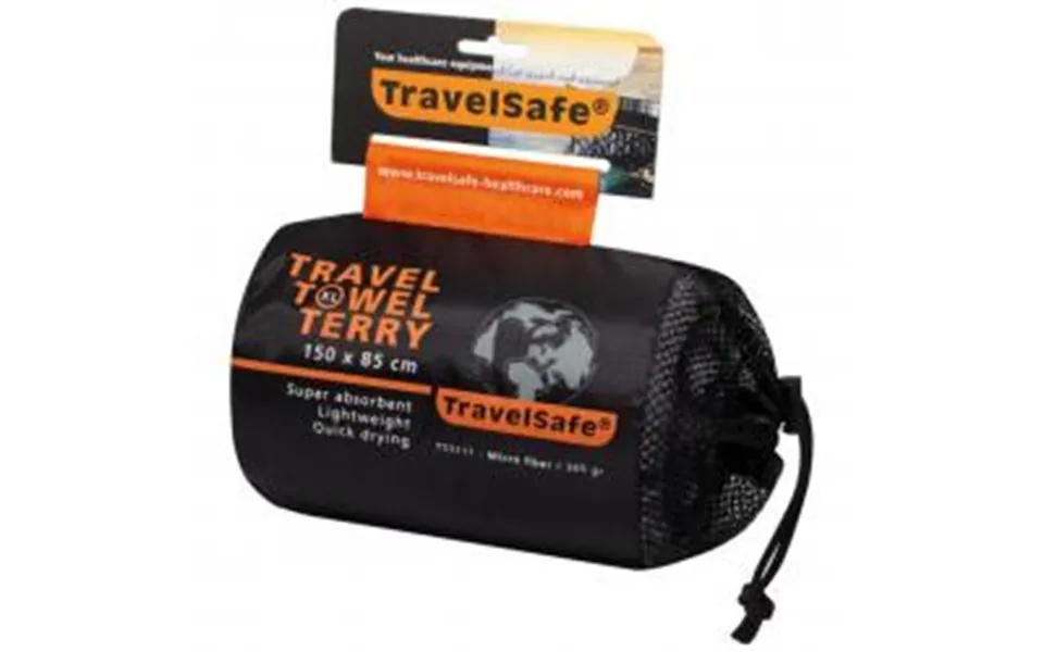 Travel safe traveltowel terry microfiber l 70 x 135 - charcoal green