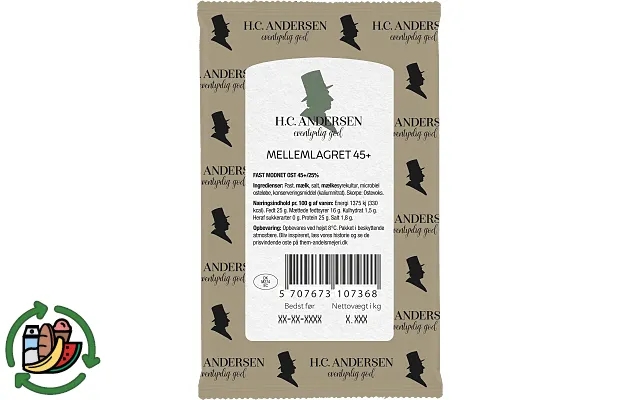 45 Ml firm cheese h.C andersen product image