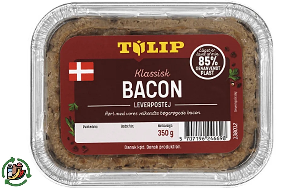 Bacon pâté tulip