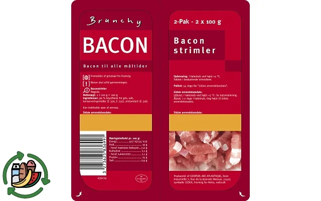 Bacon strips brunchy product image