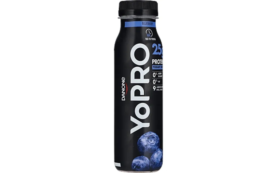 Blueberries beverage yopro