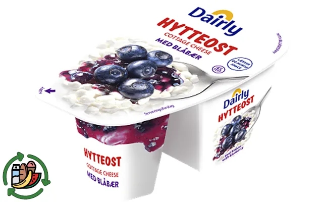 Blueberry flavor cottage cheese product image