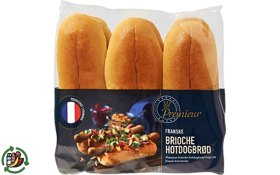 Brioche hot dog premieur