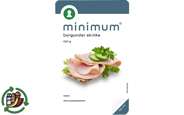 Burgunderskinke Minimum product image