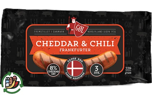 Cheddar & chili gøl product image