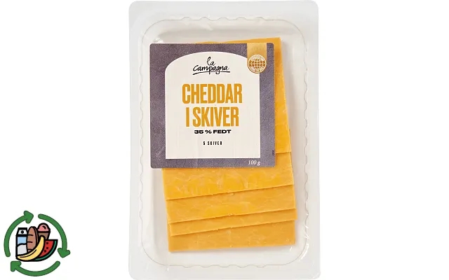 Cheddar slices la countryside product image
