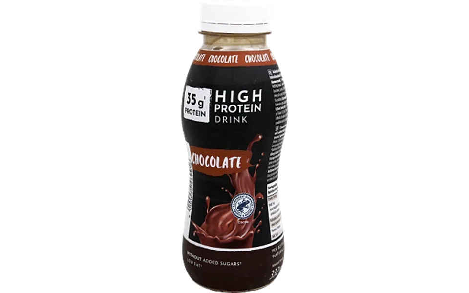 Chocolate beverage high protein