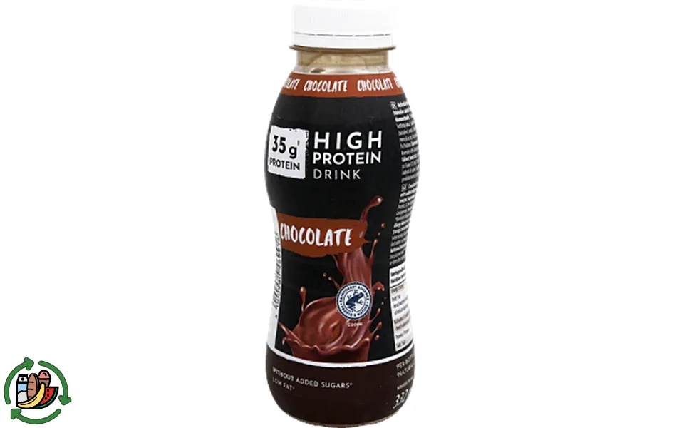 Chocolate beverage high protein