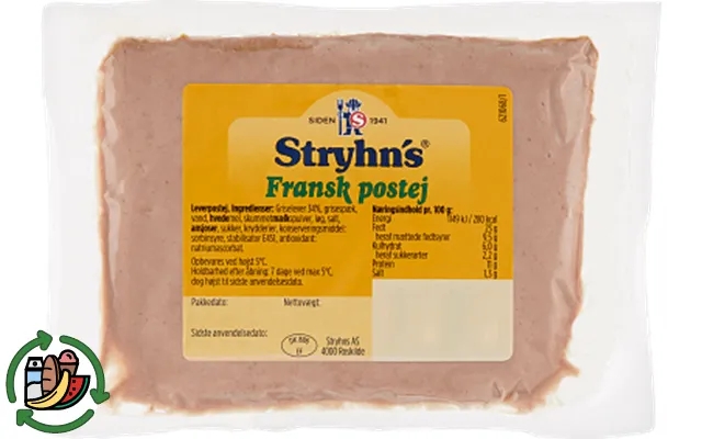 Fransk Postej Stryhns product image