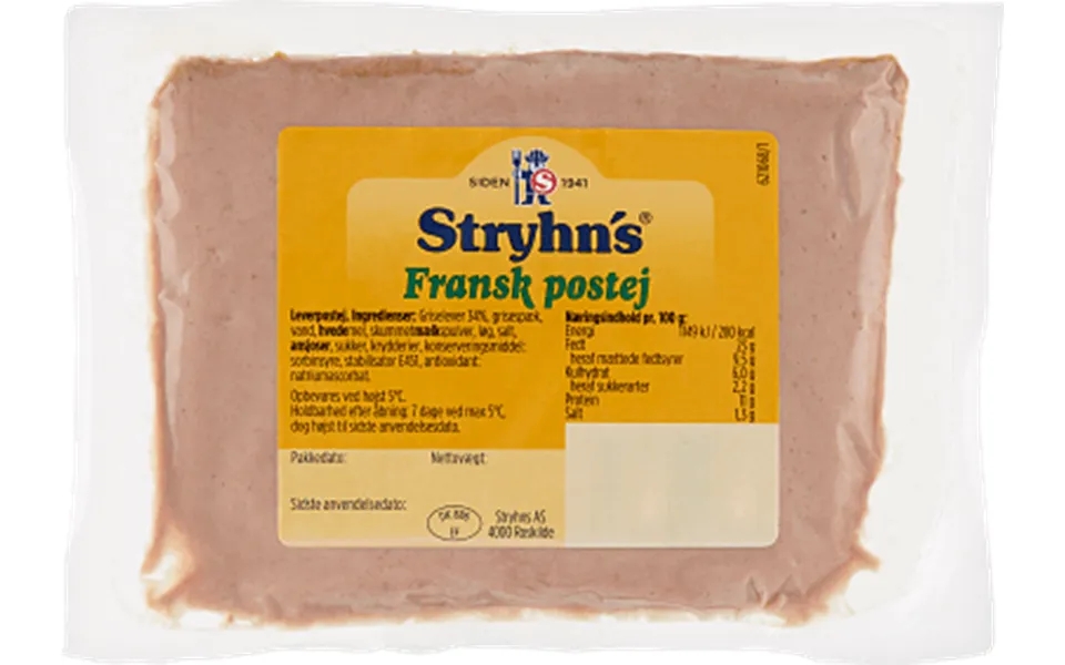 Fr. Easy pâté stryhns