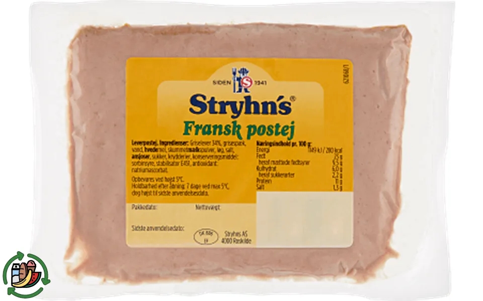 French pâté stryhns