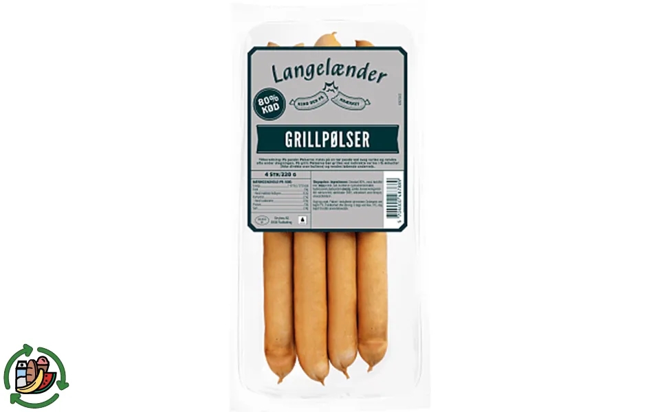 Grillpølser Langelænder