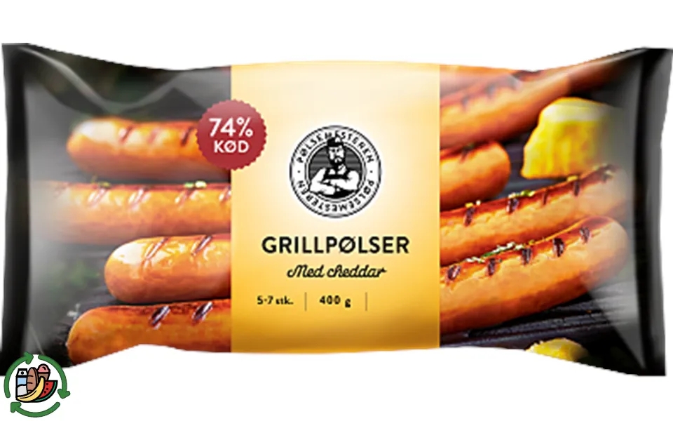 Grillpølser Ost Pølsemester