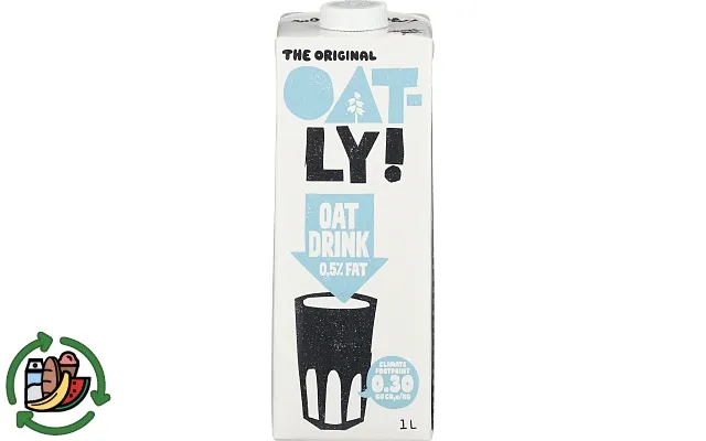 Oats beverage 0,5% oatly product image
