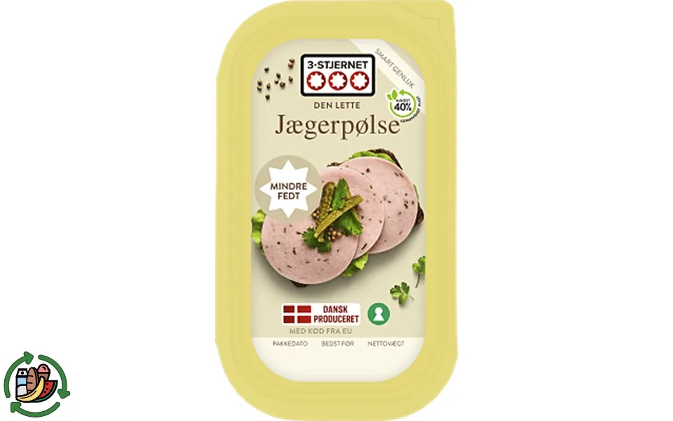 Jægerpølse 3-stjernet