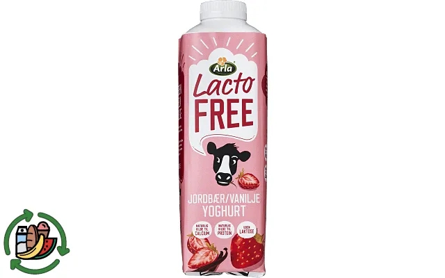 Strawberries vanilla arla lf product image