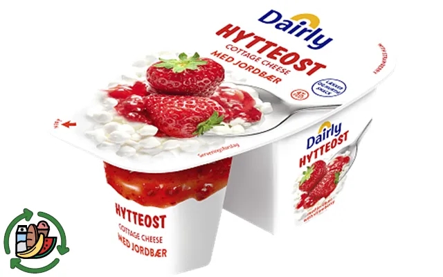 Jordbærsmag Hytteost product image