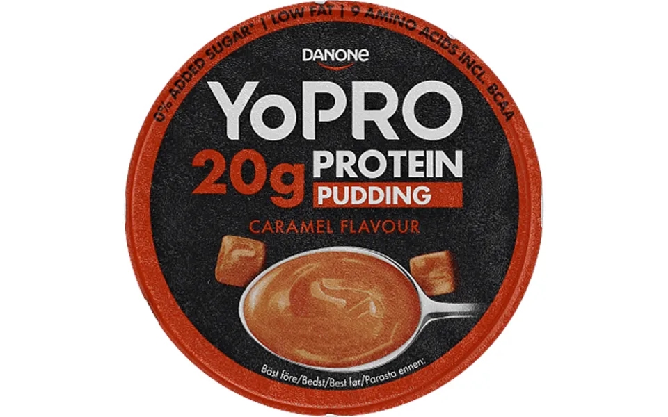Caramel pudding yopro