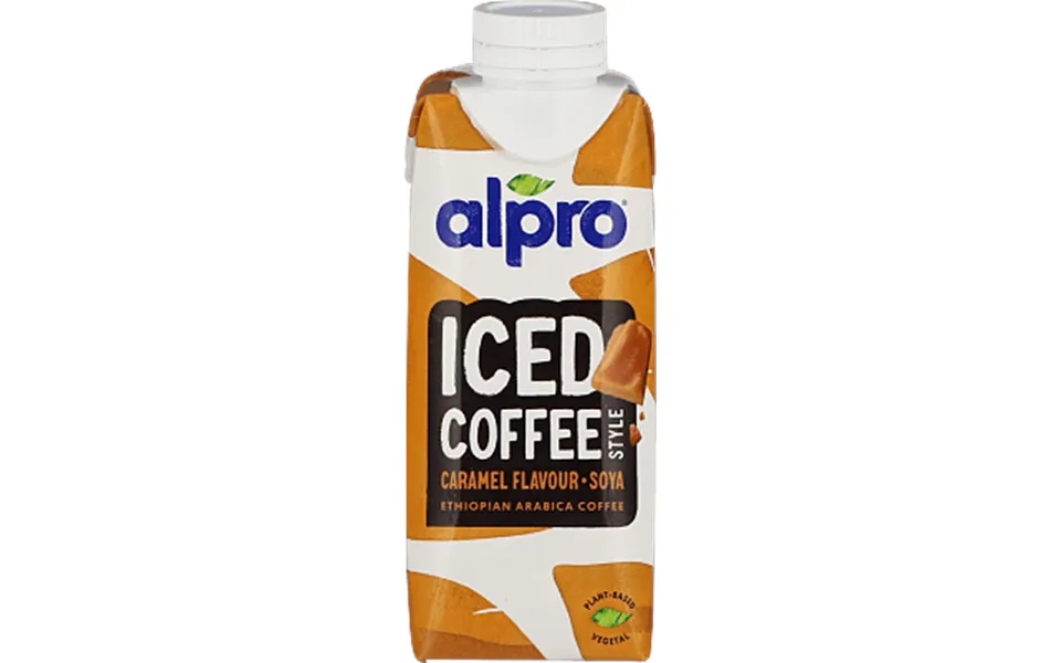 Caramel iced coffee alpro