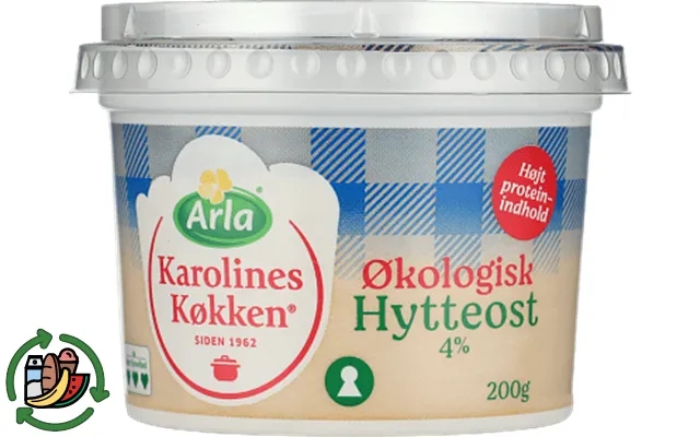 Karolines Hytteost 200 G - Øko product image
