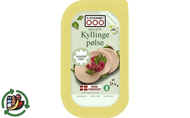 Kyllingepølse 3-stjernet product image